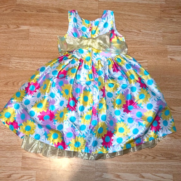 Mia Juliana Spring Flower Formal Dress Size 4/5 - Picture 3 of 4